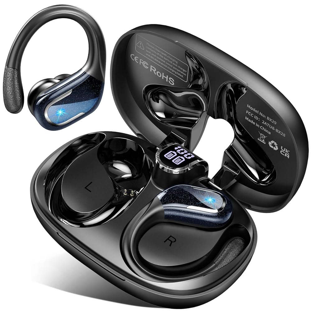 Amazon.com: Ltinist Wireless Earbuds, 75hrs Bluetooth 5.4